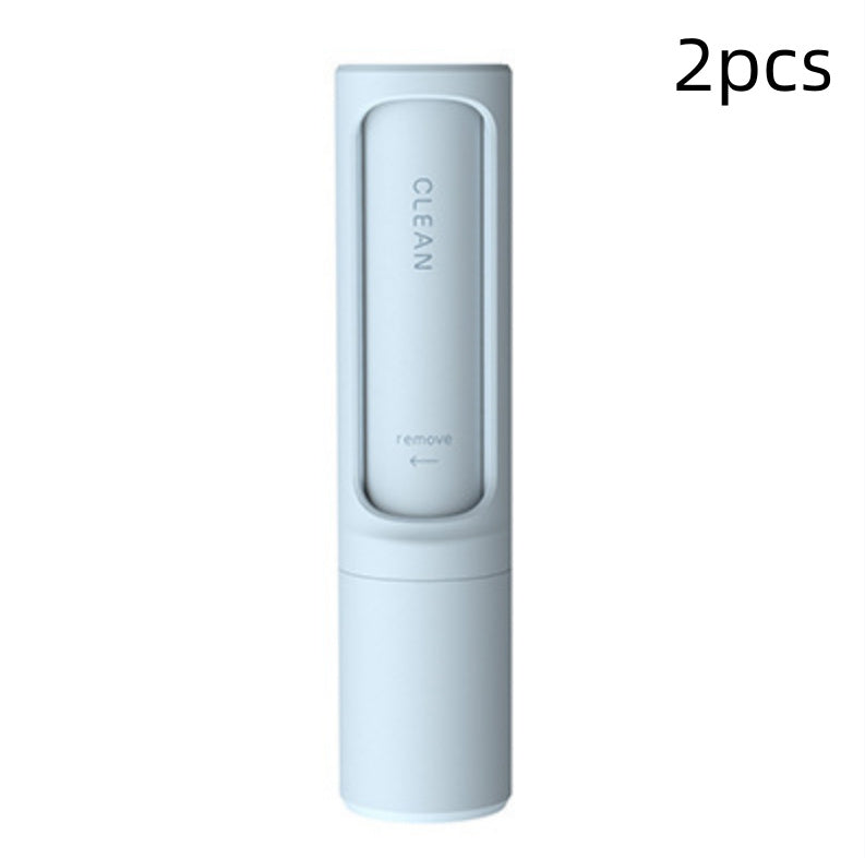 Effective Self-Cleaning Pet Hair Removal Tool | 2-in-1 Brush & Portable Lint Roller