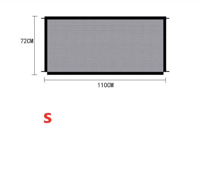 Portable & Foldable Dog Isolation Gate | Nylon Pet Protection Safety Fence
