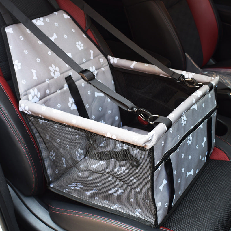 Heavy-Duty Mesh Pet Car Seat Bag | Double Layer Thickening Travel Mat