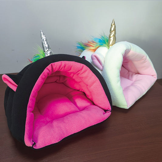 Removable & Washable Semi-Enclosed Hamster House