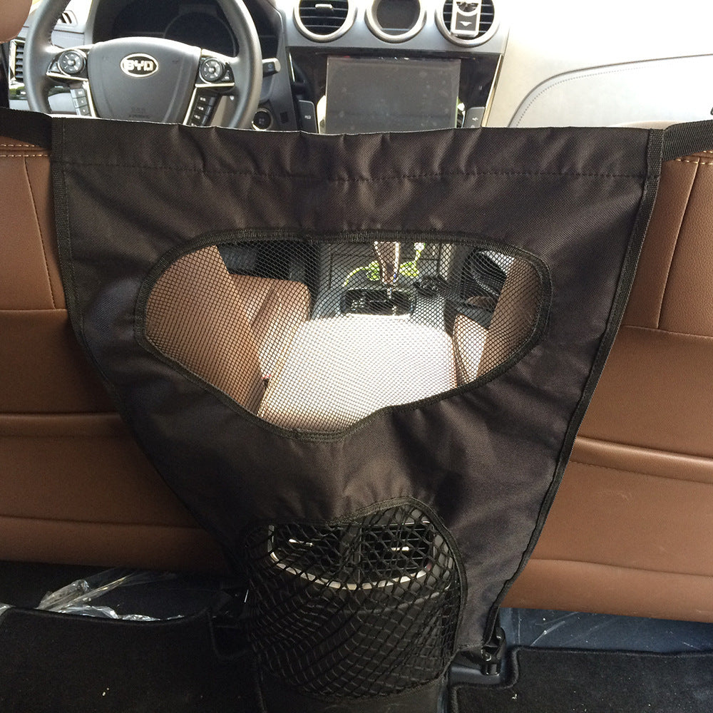 Universal Car Pet Barrier Fence | Rear Seat Dog Isolation Guardrail