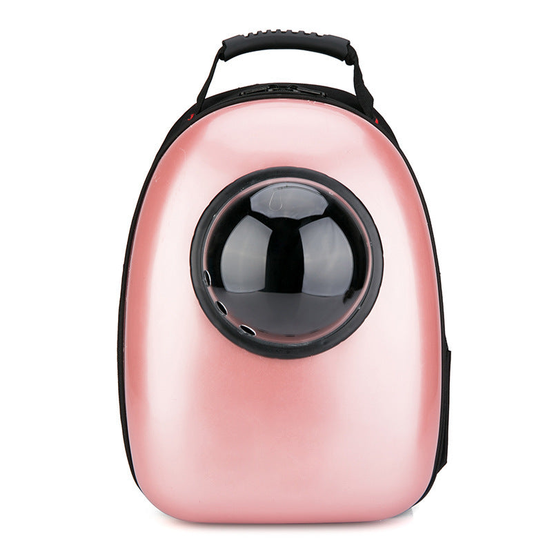 Breathable Pet Backpack | Space Capsule Design for Outdoor Travel