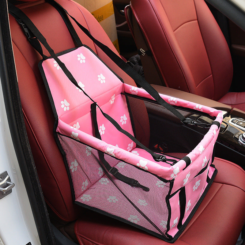 Heavy-Duty Mesh Pet Car Seat Bag | Double Layer Thickening Travel Mat