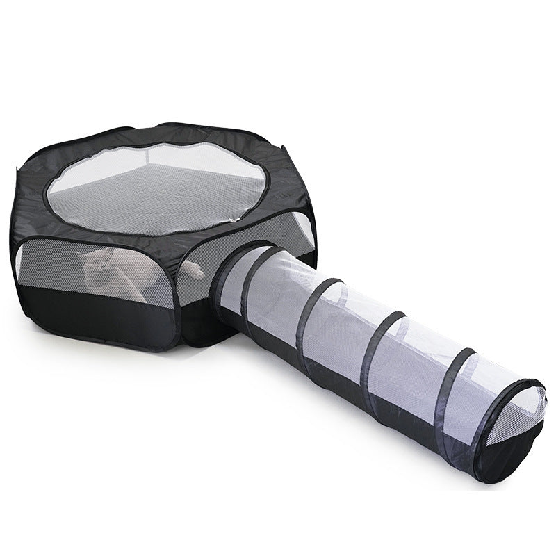 Multifunctional Cat Tunnel: Comfortable Touch, Foldable & Hair-Free Pet Toy