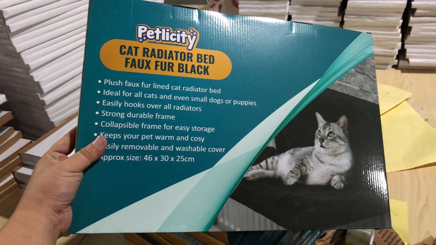 Modern Cat Bed Hammock | Elevated Breathable Pet Perch & Lounger