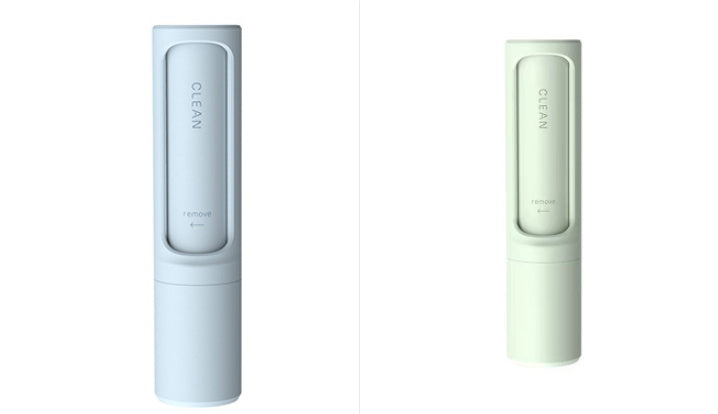 Effective Self-Cleaning Pet Hair Removal Tool | 2-in-1 Brush & Portable Lint Roller