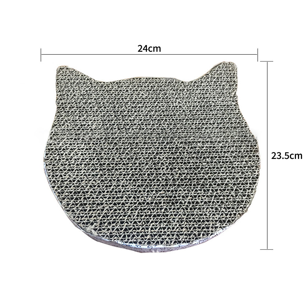 Cardboard Cat Scratcher Pad | Fun & Engaging Claw Grinding Toy