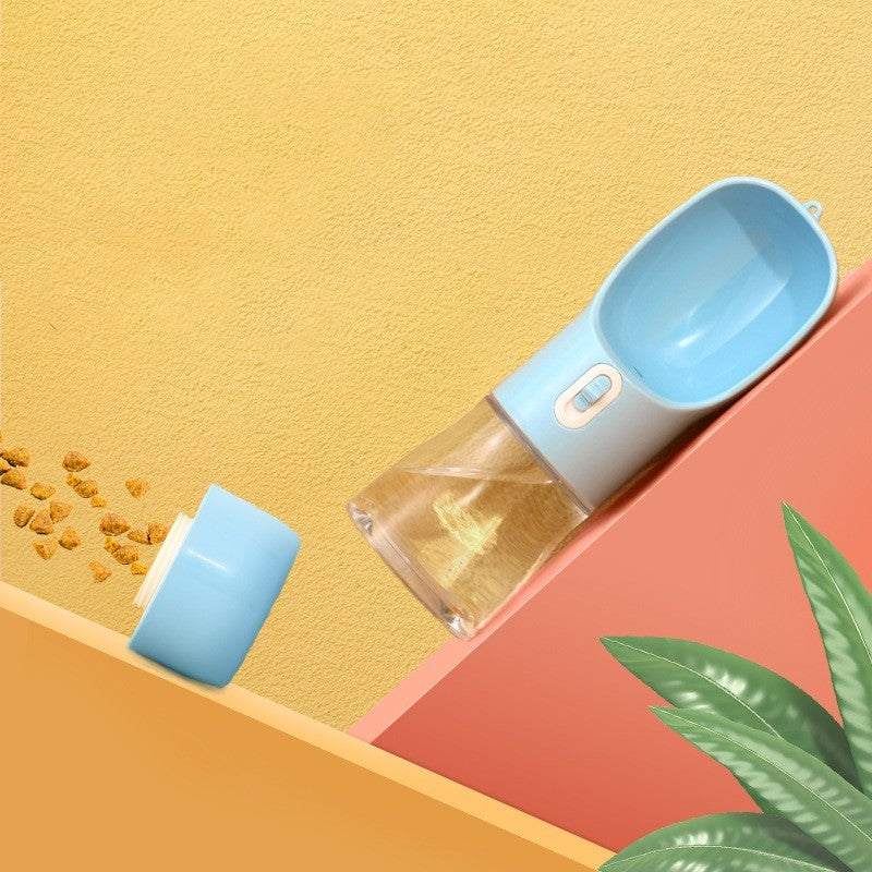Outdoor Dog Water & Food Bowl | Portable Dispenser for Hiking and Travel