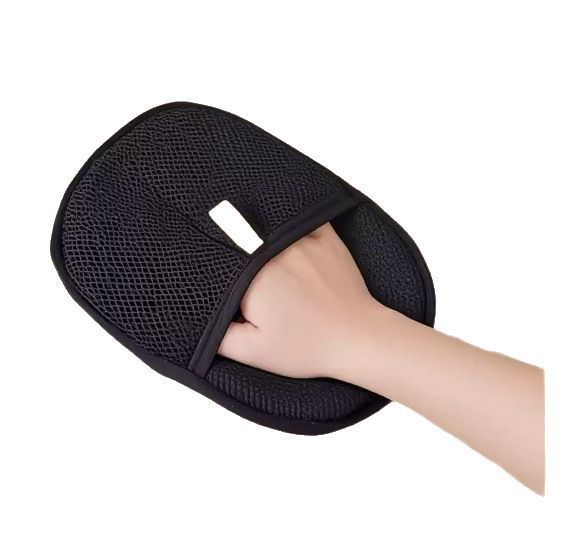 Pet Hair Remover Grooming Glove | Deshedding Brush Mitt for Dogs, Cats & Rabbits