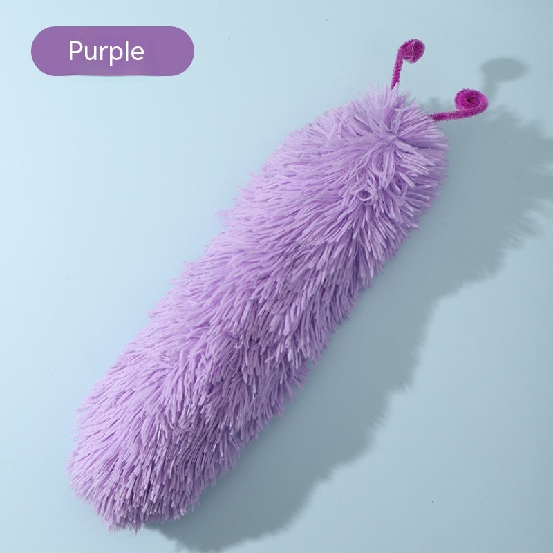 Caterpillar Ringing Paper Cat Toy | Self-Play, Bite-Resistant & Anxiety Relieving