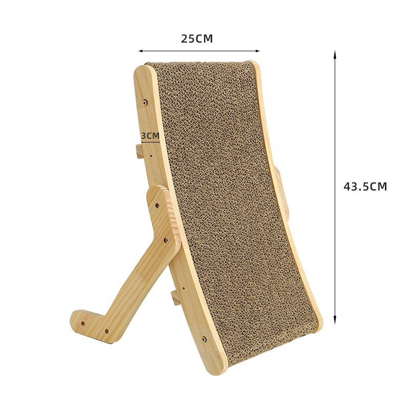 Innovative Cat Scratcher Bed | Vertical Grinding Claw Toy with Replaceable Core