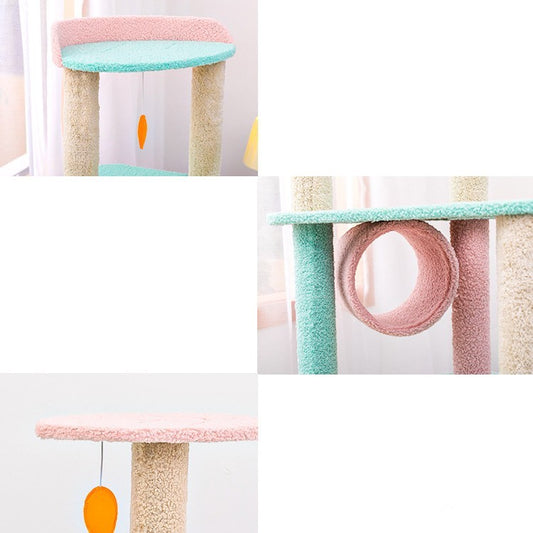 Heavy-Duty Tall Cat Scratcher Post | Jumbo Size for Large Cats & Kittens