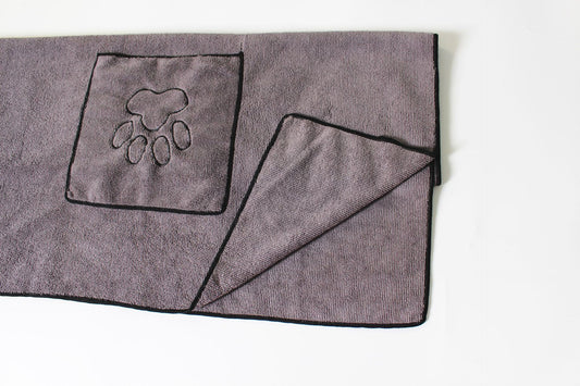 Premium Microfiber Pet Towel | Ultra Absorbent Bath & Drying Cloth