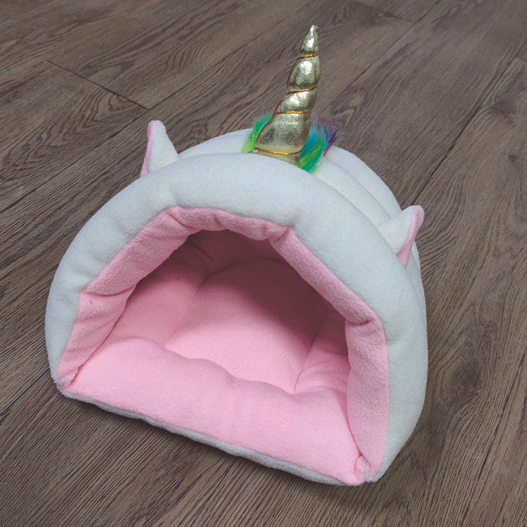 Removable & Washable Semi-Enclosed Hamster House
