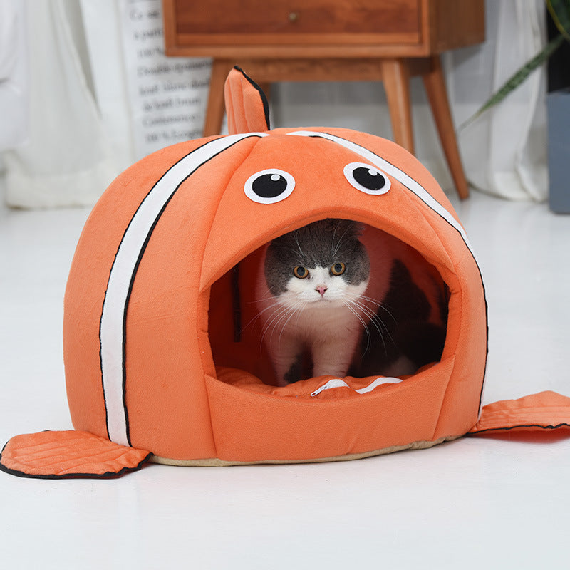 Durable Washable Pet Kennel | Soft Removable Bed for Dogs & Cats