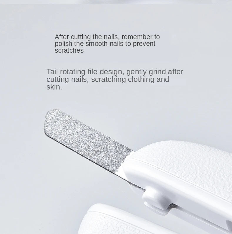 Animal Nail Grooming Tool: LED Light Clipper Scissors for Dogs and Cats