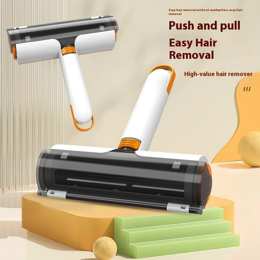 Multifunctional Pet Supplies: Washable 2-in-1 Hair Removal Roller Brush for Fur