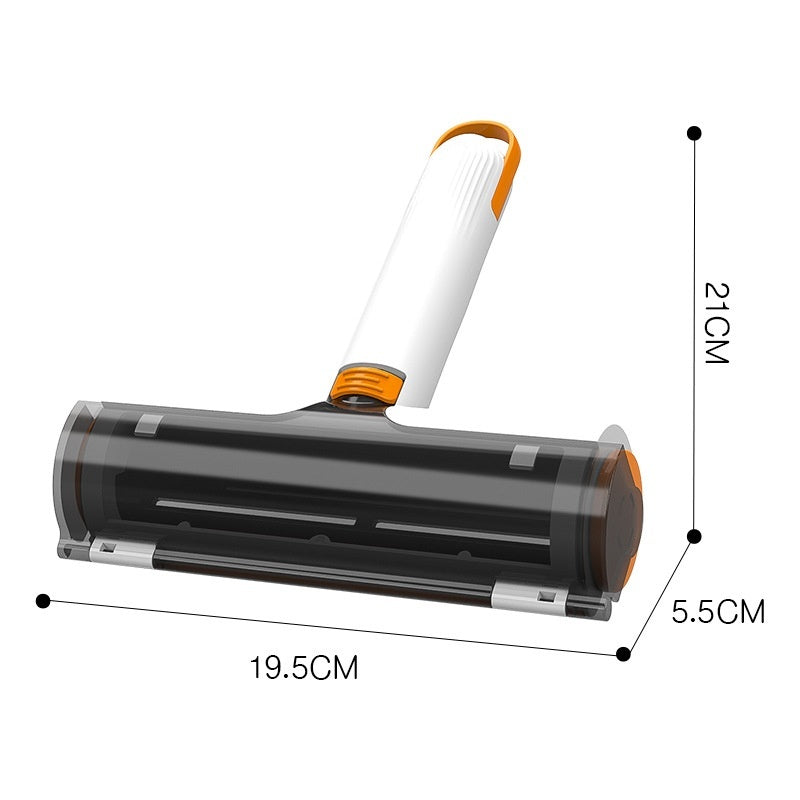 Multifunctional Pet Supplies: Washable 2-in-1 Hair Removal Roller Brush for Fur