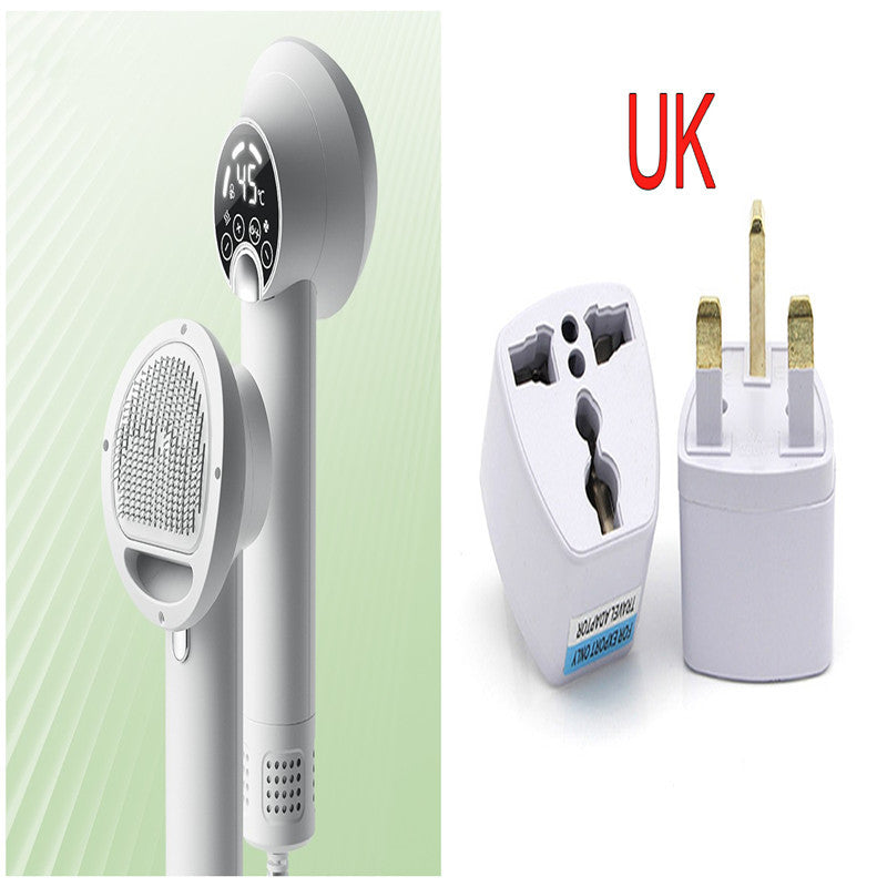 Smart Pet Hair Dryer & Comb | Silent, No-Harm Grooming Blower for Dogs & Cats