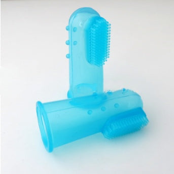 Gentle Pet Oral Care: Super Soft Finger Toothbrush for Dogs and Cats
