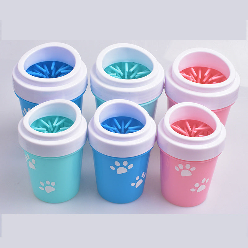 Quick Clean Pet Paw Washer | Silicone Dog Foot Scrubber Tool