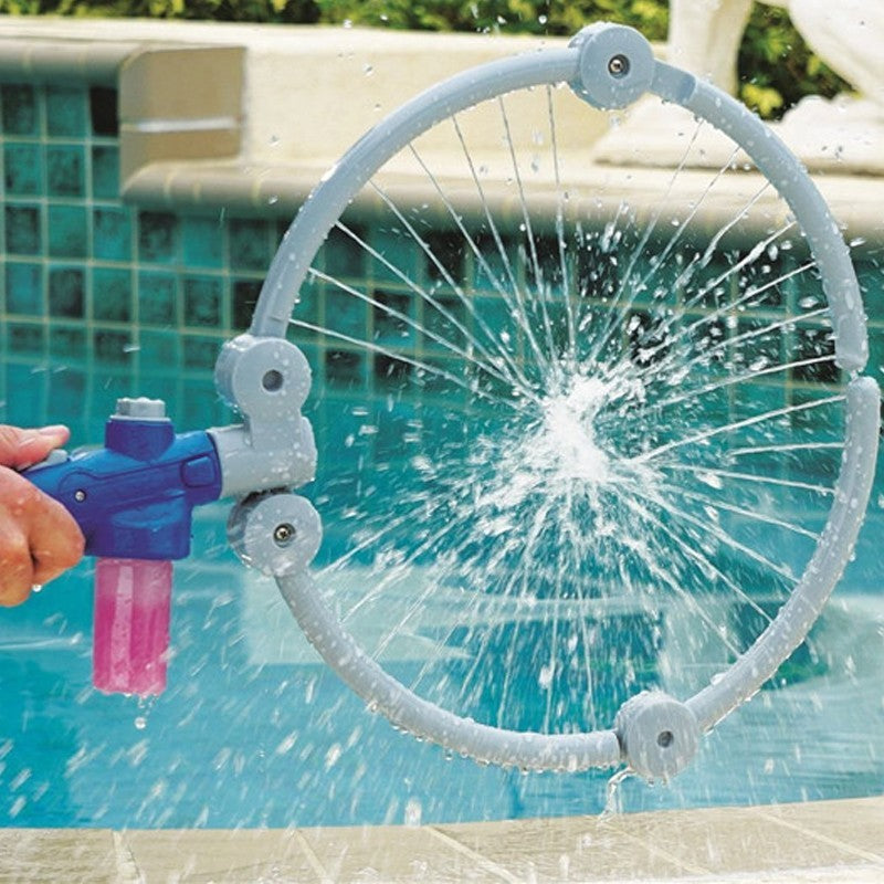Space-Saving Pet Grooming Tool: One-Key Foldable Cleaning Hose for Bathing